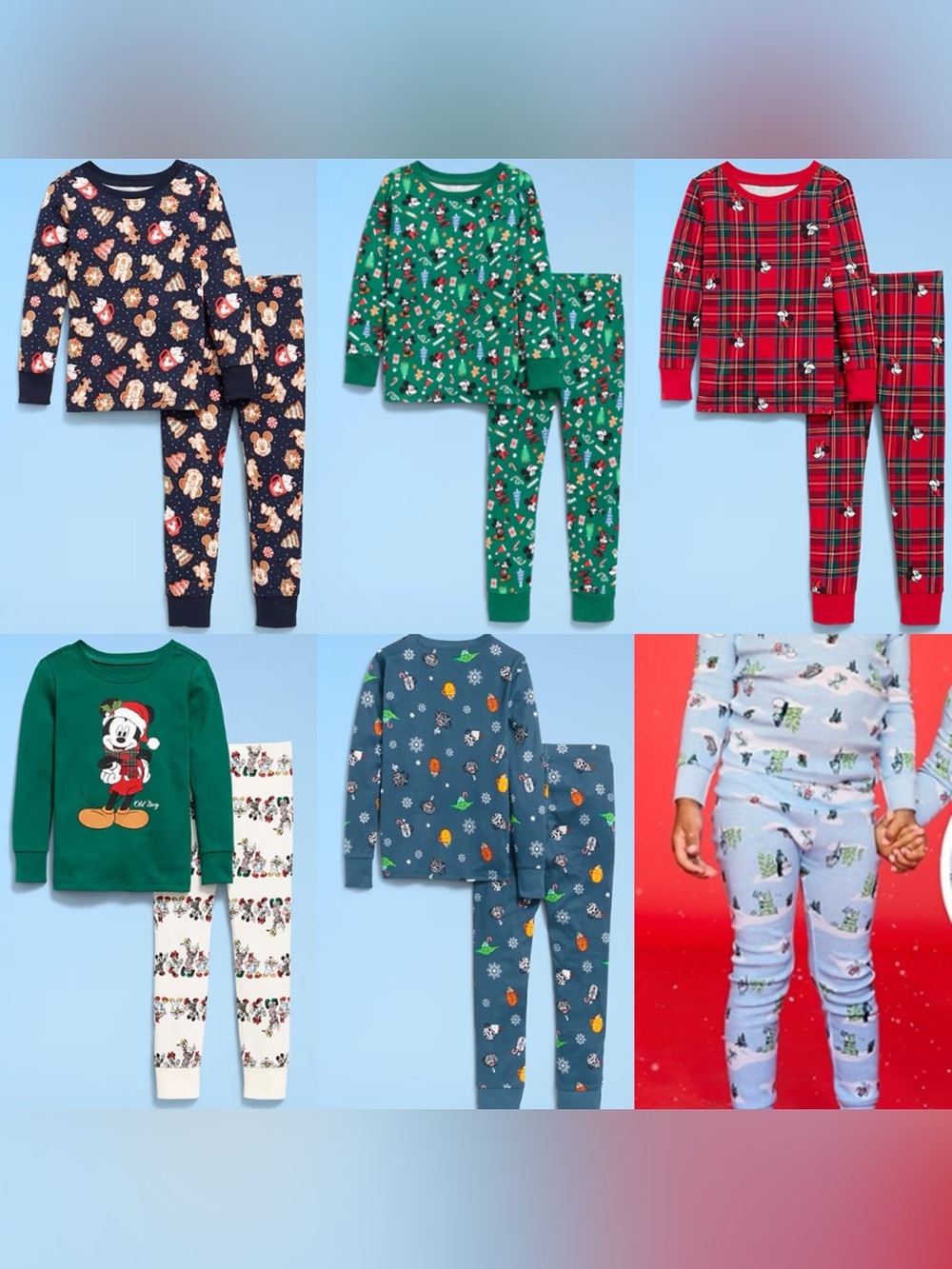 Old Navy Toddler Pajama Set 4T (Bundle of 6 sets)